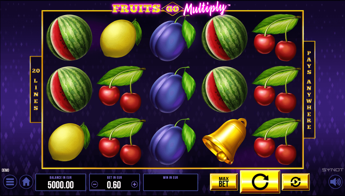 Fruits Go Multiply Online Slot Game Features