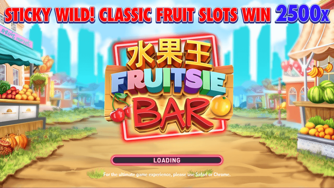Fruitsie Slots Online Slot Game Reels