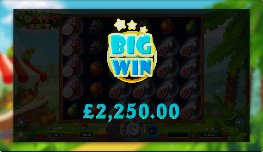 Fruity Feast Online Slot Game Big Win