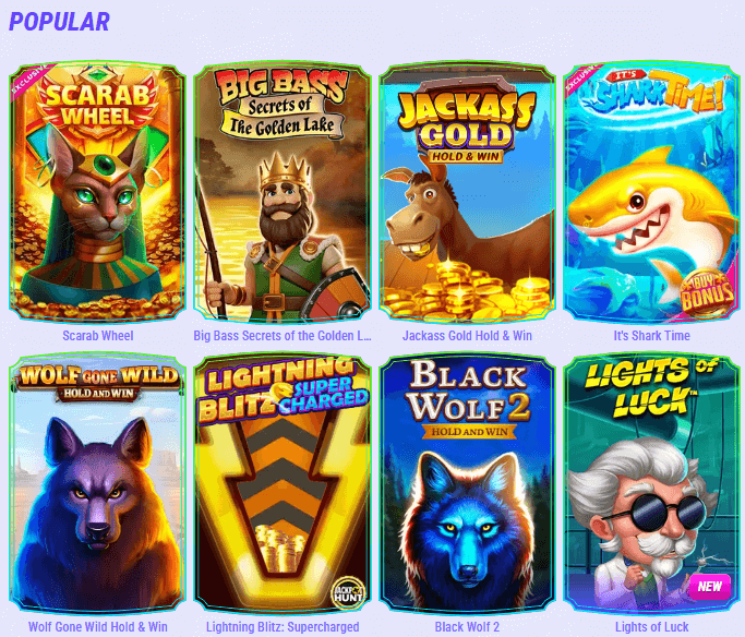 funbet casino game library