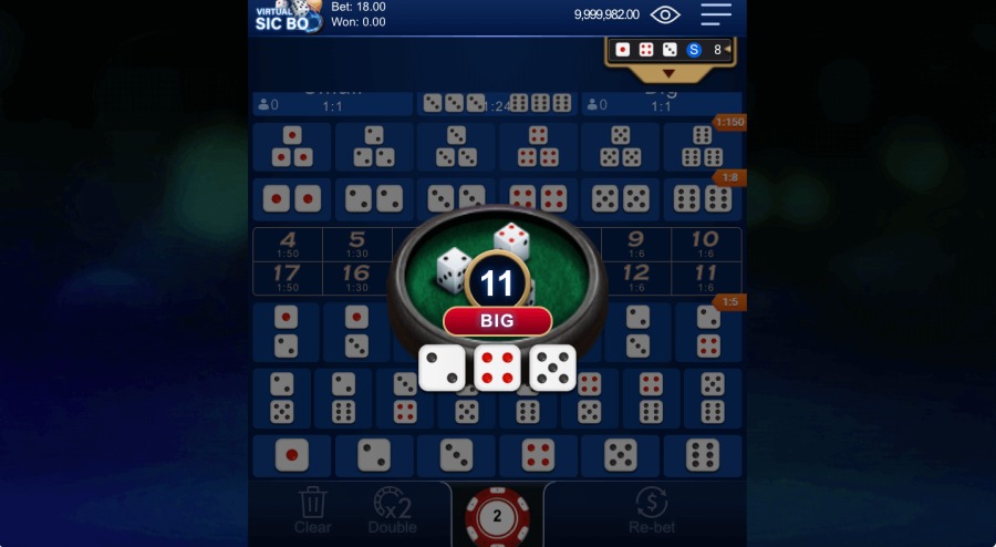 funky games virtual sic bo