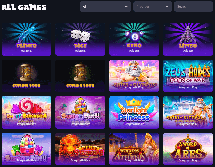 galactix game library