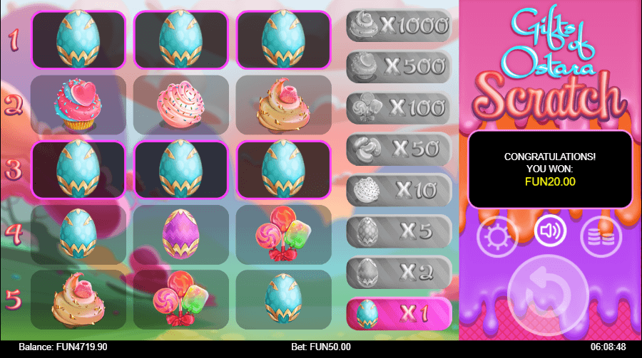 Gifts of Ostara Scratch Online Game Symbols