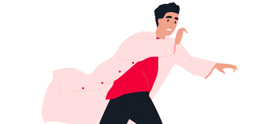 giocatori che cercano di evadere o distrarsi