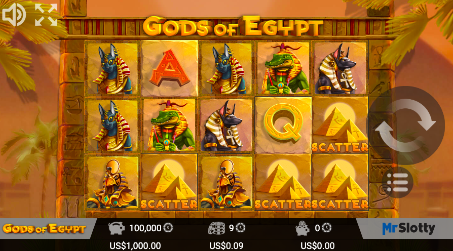 Gods of Egypt von MrSlotty