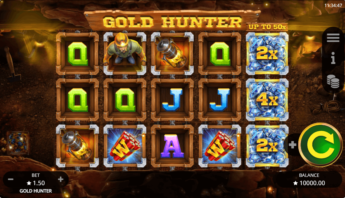 gold hunter reels
