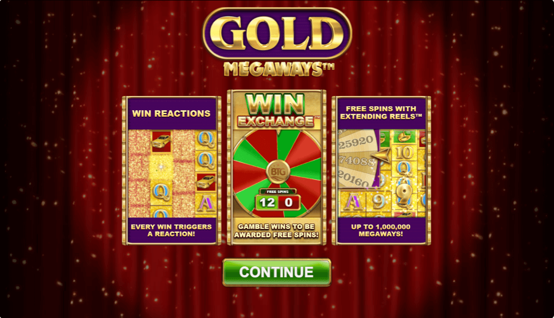 Gold Megaways Online Slot Game Intro
