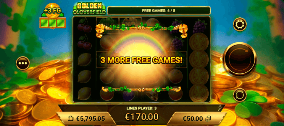 golden cloverfield extra bonus games