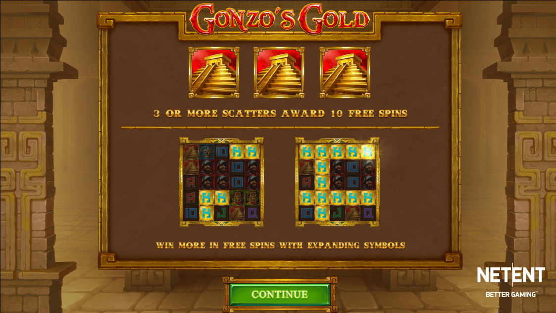 gonzos gold feature