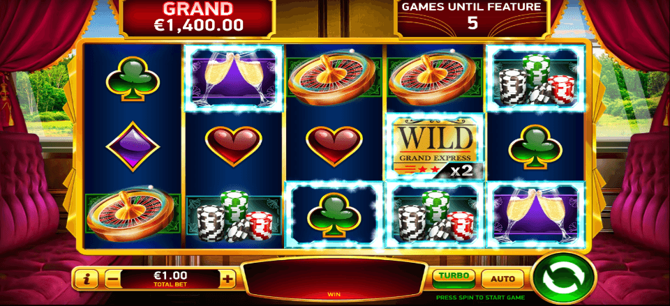 grand express action class slot winning round