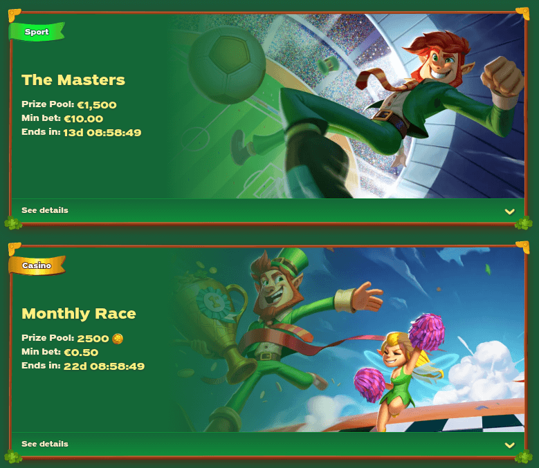 greenluck casino tournaments
