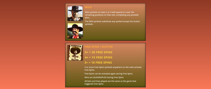 Gunspinners Slot Features