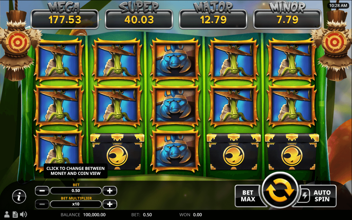 Hachiâs Quest of Heroes Online Slot Game Reels