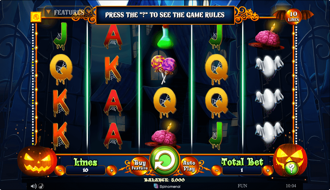 Hallow Reels Online Slot Game Reels