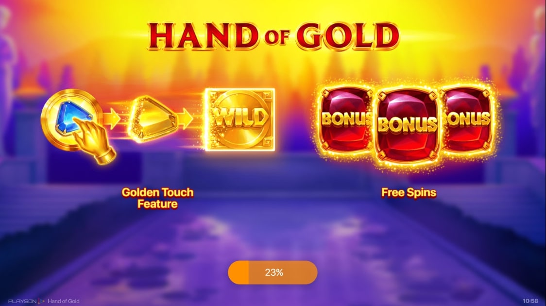Hand of Gold Slot 