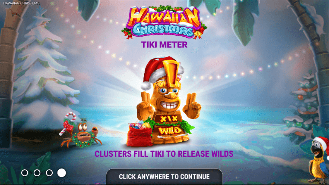 Hawaiian Christmas Online Slot Game Reels