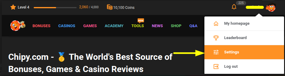 help center edit account details settings