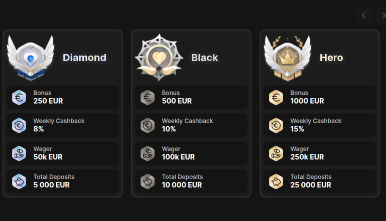 hertzbetz casino vip