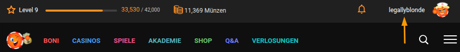 Chipy hilfe center benutzername avatar