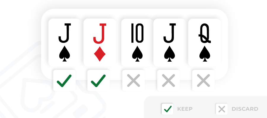 Jacks or Better Strategy high pairs 