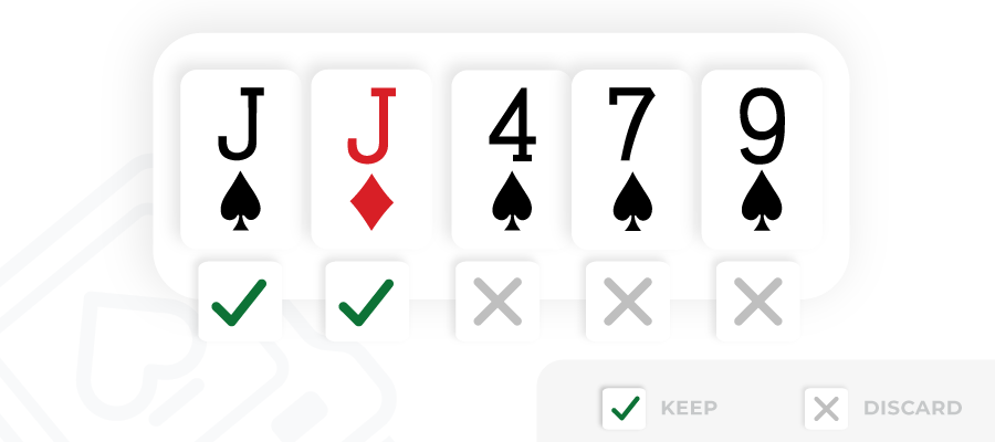 Jacks or Better Strategy four to a flush