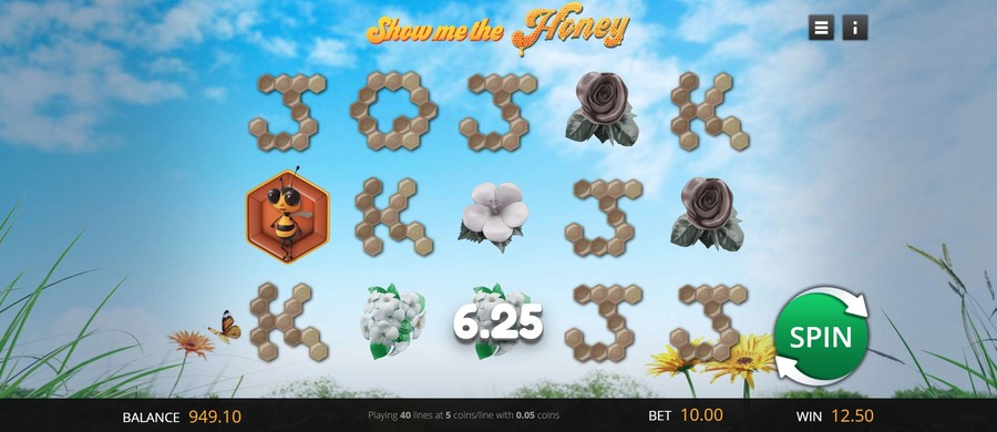 Show me the Honey Slot Win