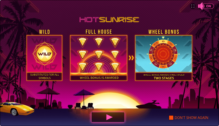 hot sunrise features