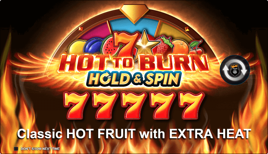 Hot to Burn: Hold and Spin Online Slot Game Reels