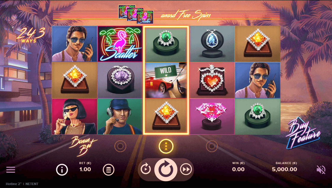 Hotline 2 Online Slot Game Features