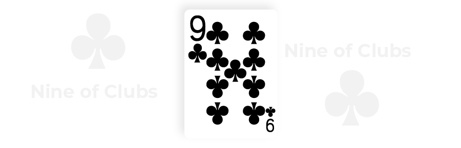 nine of clubs
