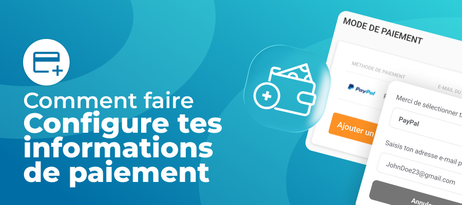 Comment configurer les informations de paiement de votre compte tutoriel