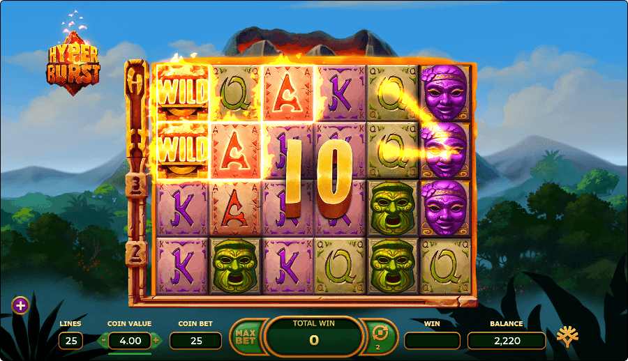 Hyperburst Online Slot Game Bonus