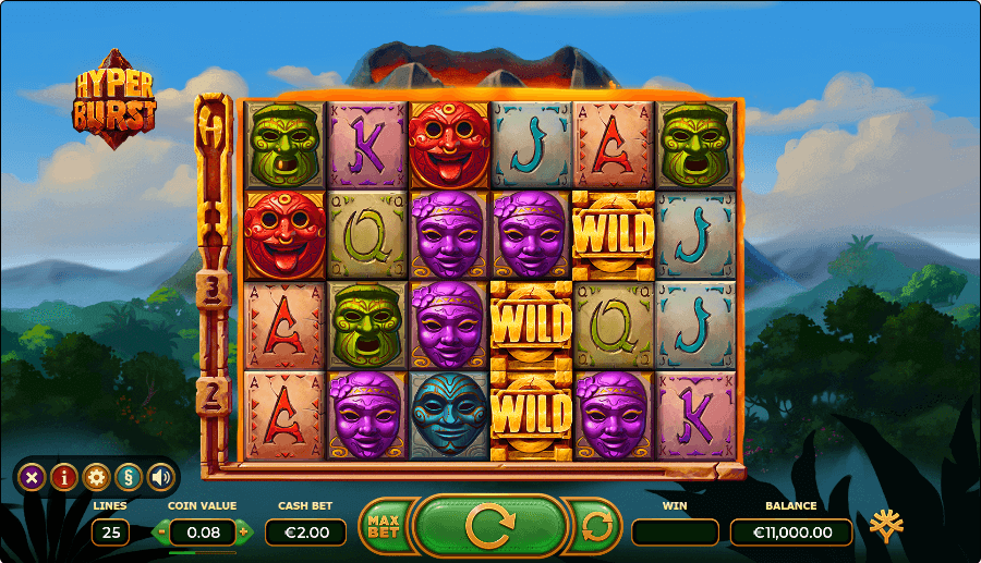 Hyperburst Online Slot Game Features
