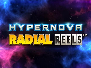 hypernova radial reels by reelplay logo