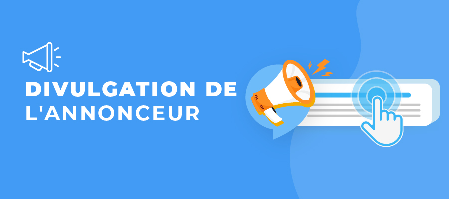image de la divulgation de l'annonceur