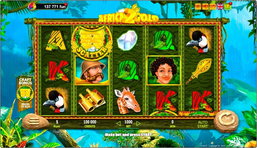 Africa Gold 2 Slot Game