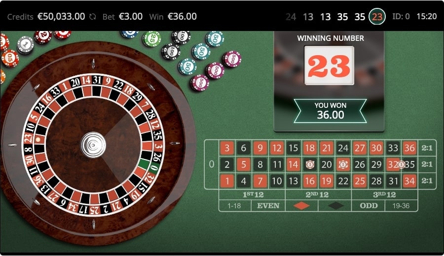 Amazing Gaming Roulette 