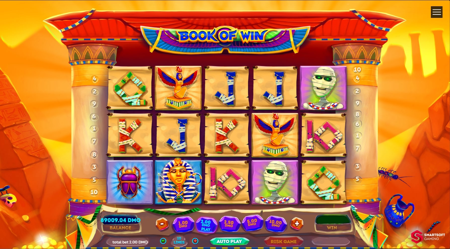 book of win slot game