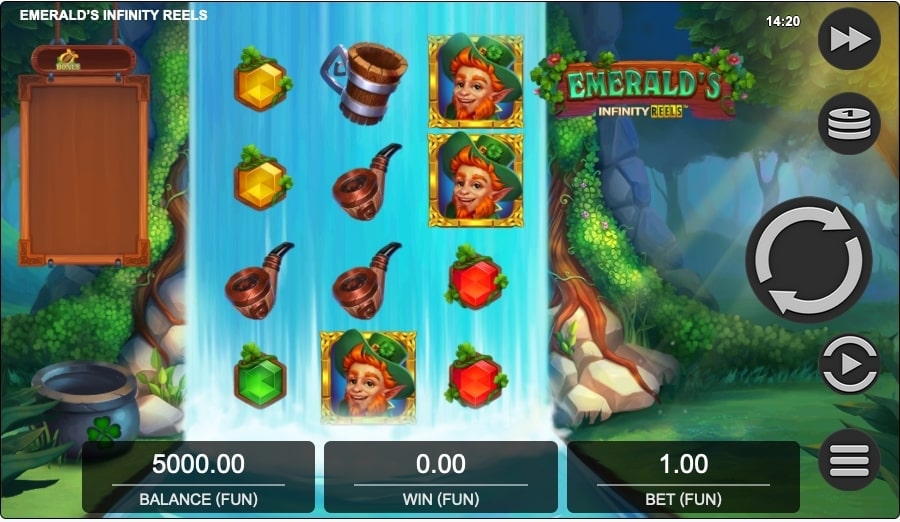 Emeralds Infinity Reels Slot Game