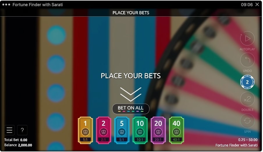 fortune finder with sarati slot game