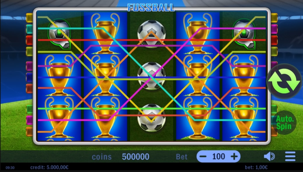 fussball slot game