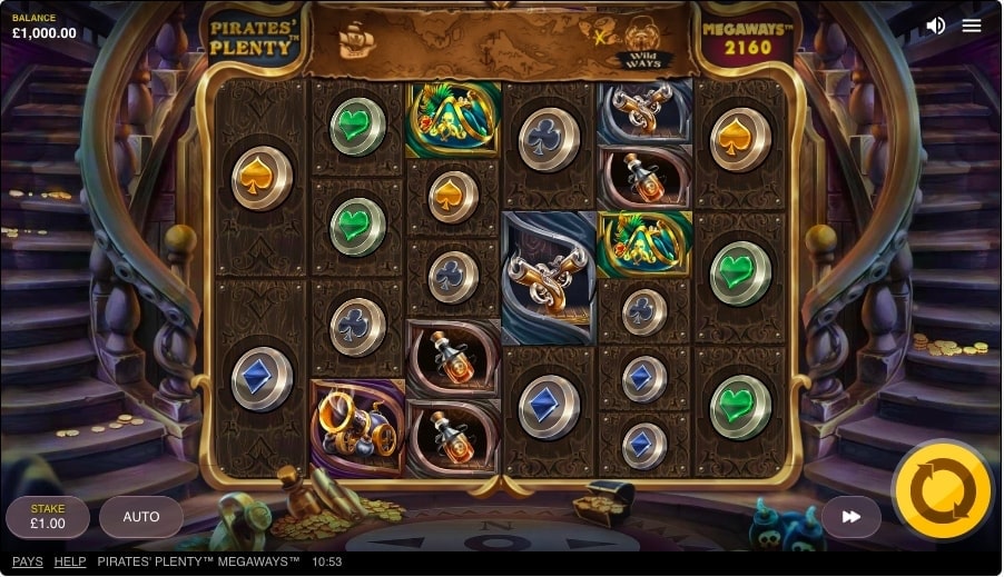 Pirates Plenty Megaways Slot Game