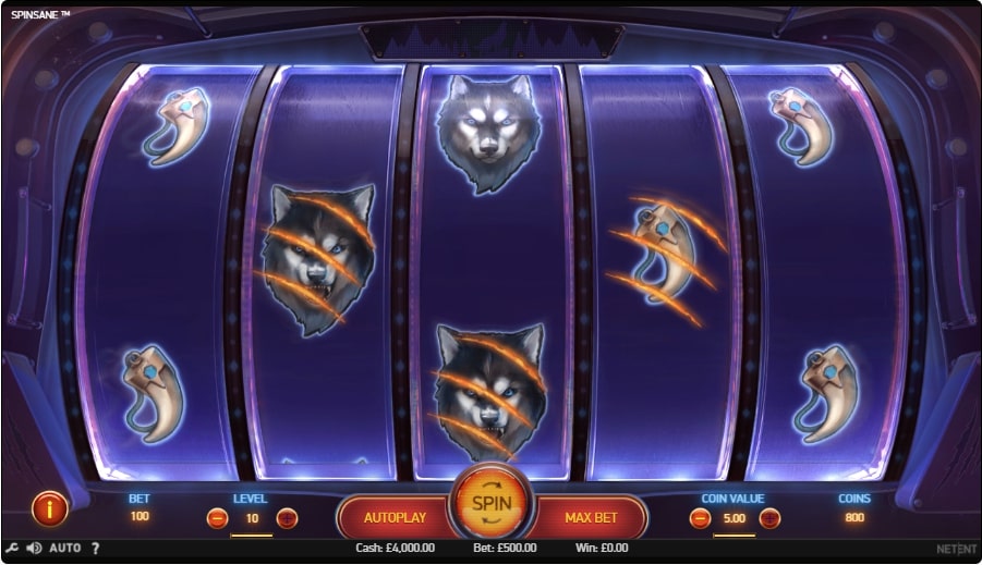 spinsane slot game