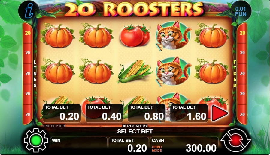 20 Roosters