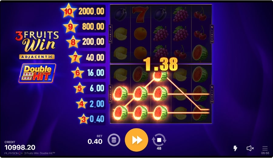 3 fruits win slot game 