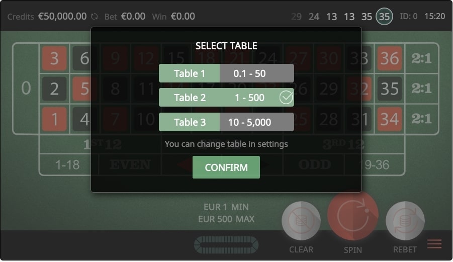 Amazing Gaming Roulette