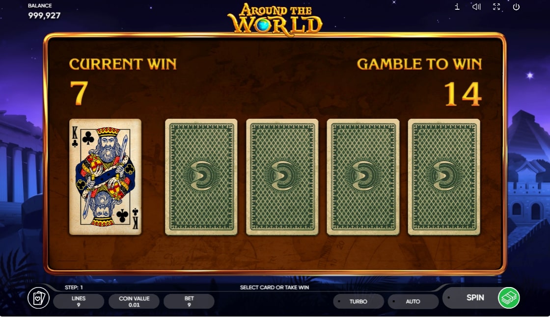 around the world slot game