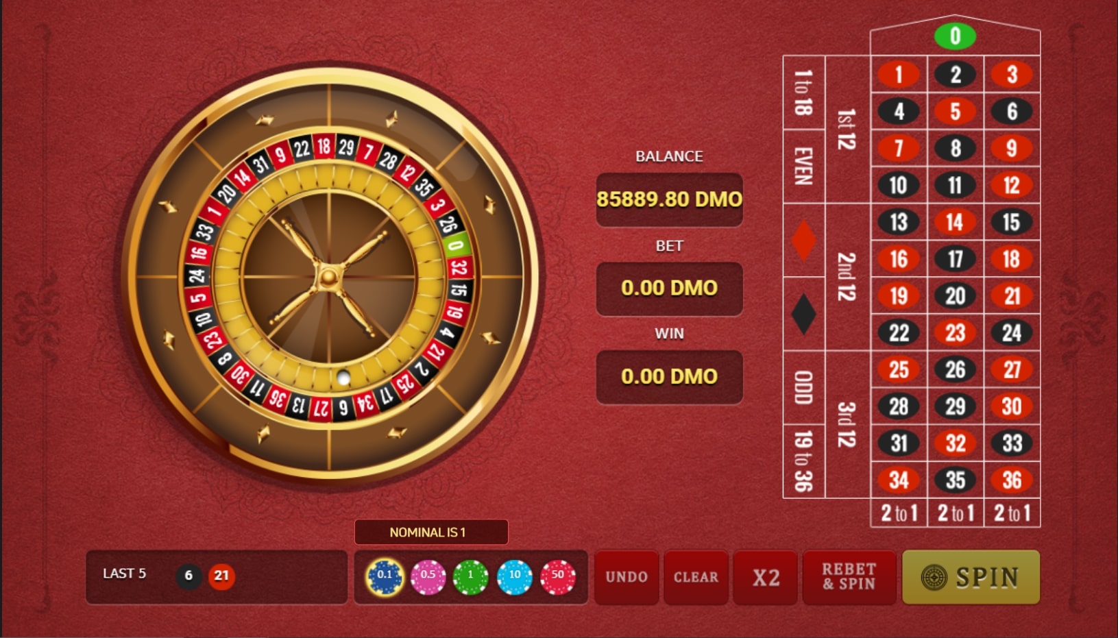 roulette online no deposit bonus