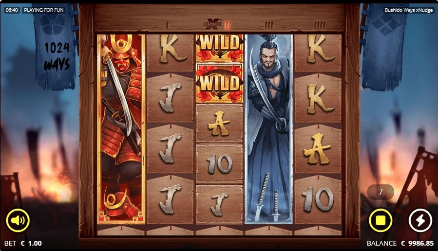 bushido ways slot game