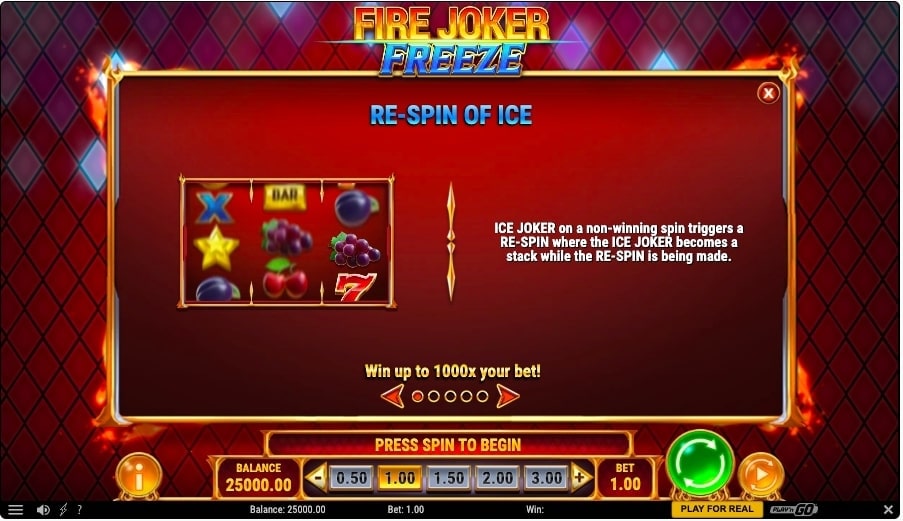 Fire Joker Freeze Slot Game